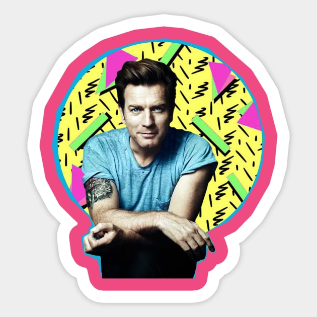 Ewan McGregor Sticker by austyndelugoart